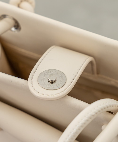 mystic(ミスティック)の「ポシェット付ミニBAG(ショルダーバッグ・レディース・イエロー/アイボリー・ONE SIZE)」の8枚目の写真