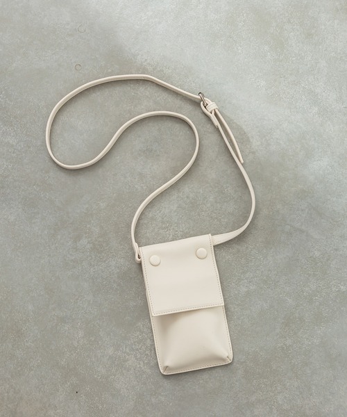 mystic(ミスティック)の「ポシェット付ミニBAG(ショルダーバッグ・レディース・イエロー/アイボリー・ONE SIZE)」の10枚目の写真