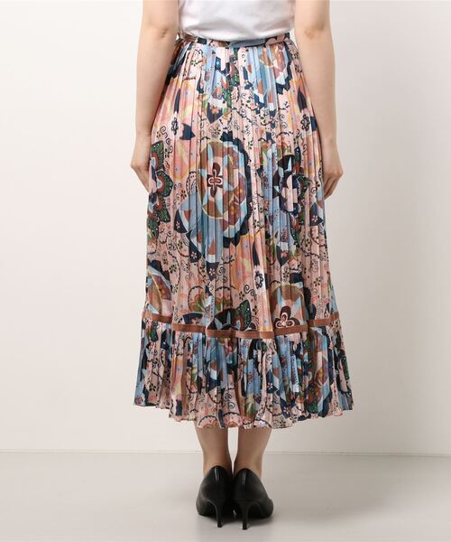 SEE BY CHLOE（シーバイクロエ）の「ロングプリントスカート（スカート・レディース・ピンク系その他・36/34）」の3枚目の写真