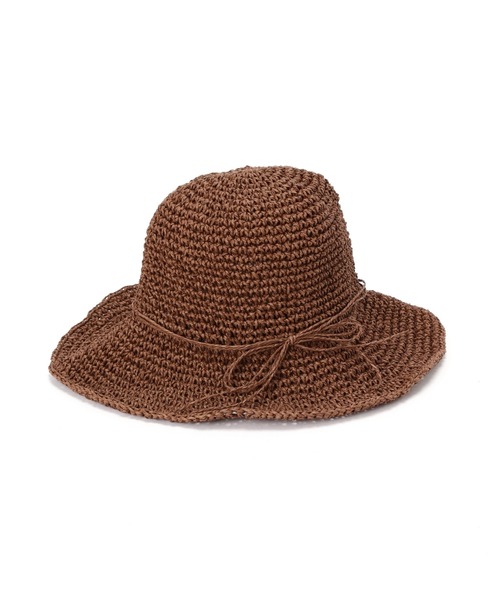 FREE'S MART（フリーズマート）の「クロシェハット（ハット・レディース・ベージュ/ブラウン・ﾌﾘ-）」の11枚目の写真