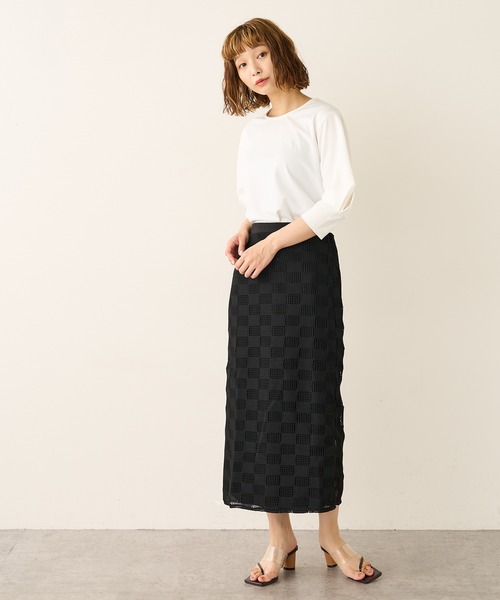 Lui's（ルイス）の「バイカラークリアー丸ヒールサンダル（サンダル・レディース・グリーン/キャメル・24.5/23.5）」の21枚目の写真