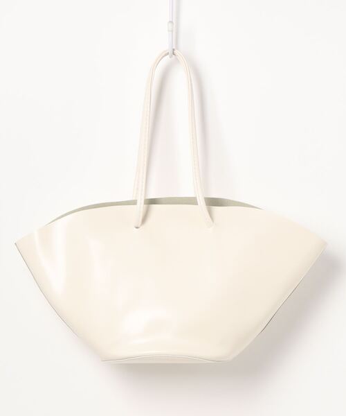 AMBIENT（アンビエント）の「ｽﾓｰﾙﾄｰﾄﾊﾞｯｸﾞ＆ﾎﾟｰﾁ（トートバッグ・レディース・ベージュ/アイボリー/ブラック・FREE）」の10枚目の写真