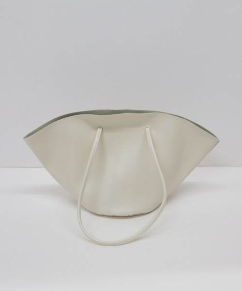 AMBIENT（アンビエント）の「ｽﾓｰﾙﾄｰﾄﾊﾞｯｸﾞ＆ﾎﾟｰﾁ（トートバッグ・レディース・ベージュ/アイボリー/ブラック・FREE）」の4枚目の写真