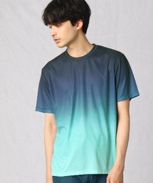 グラデーションプリントTシャツ