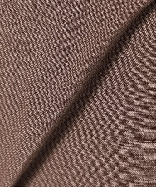 SLOBE IENA(スローブイエナ)の「リネン混オールインワン【手洗い可能】◆(つなぎ/オールインワン・レディース・チャコールグレー/ブラウン/ホワイト・36/38)」の19枚目の写真