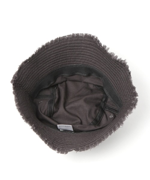 LAKOLE（ラコレ）の「コットンリネンフリンジバケットハット / 952113（ハット・レディース・ブラック/オフホワイト/ナチュラル・FREE）」の13枚目の写真