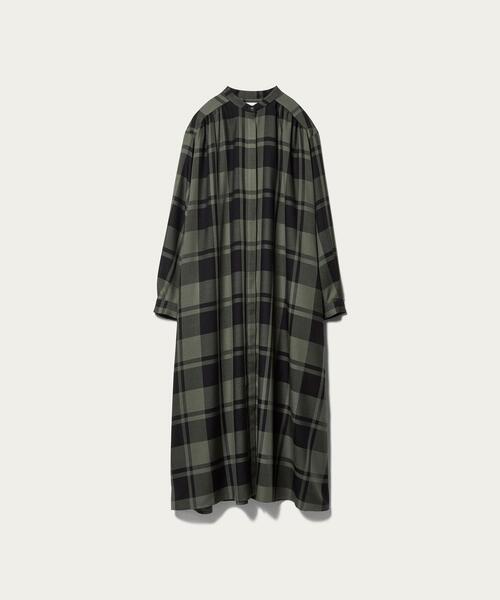 UNITED ARROWS/ユナイテッドアローズ　Aライン　ロングワンピース UNITED ARROWS ワンピース ギャザー ロングワンピース