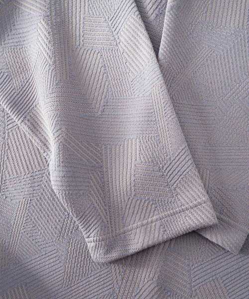 SHAREEF（シャリーフ）の「MIX BORDER JQ L/S PO（Tシャツ/カットソー・メンズ・ホワイト/ラベンダー/ブラック・2/3/1）」の18枚目の写真