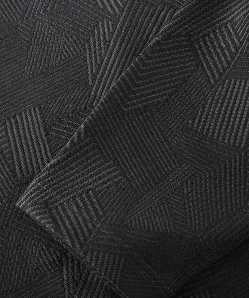 SHAREEF（シャリーフ）の「MIX BORDER JQ L/S PO（Tシャツ/カットソー・メンズ・ホワイト/ラベンダー/ブラック・2/3/1）」の8枚目の写真