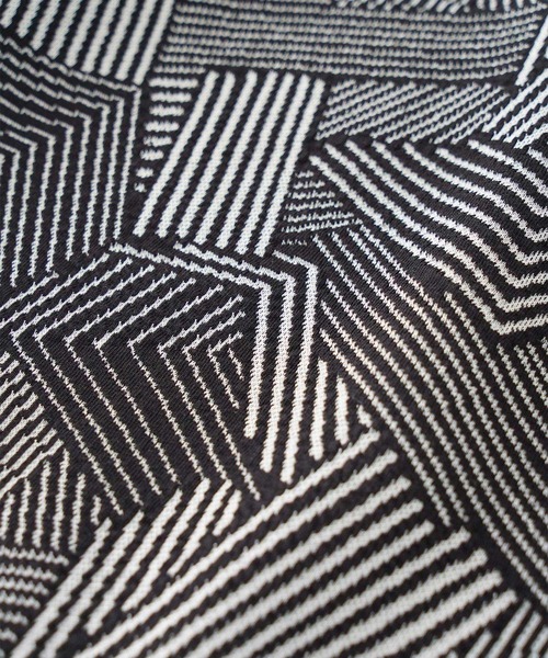 SHAREEF（シャリーフ）の「MIX BORDER JQ L/S PO（Tシャツ/カットソー・メンズ・ホワイト/ラベンダー/ブラック・2/3/1）」の14枚目の写真