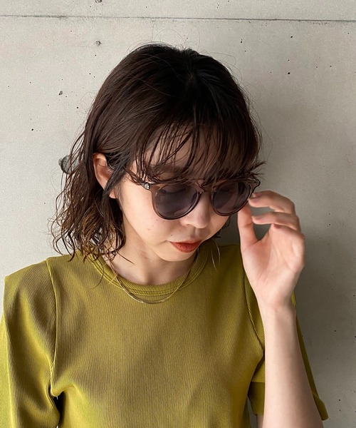 CAPRICIEUX LE'MAGE（カプリシューレマージュ）の「カラーレンズサングラス　グレー（サングラス・レディース・グレー・FREE）」の8枚目の写真