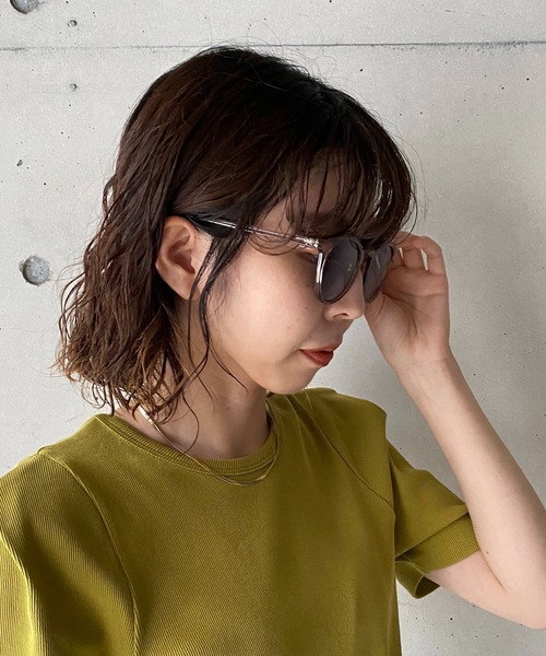 CAPRICIEUX LE'MAGE（カプリシューレマージュ）の「カラーレンズサングラス　グレー（サングラス・レディース・グレー・FREE）」の9枚目の写真