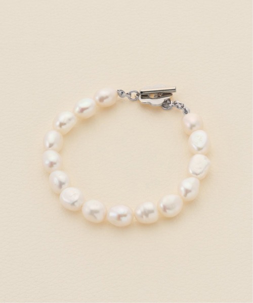 EDIT. FOR LULU（エディットフォールル）の「【Wolf Circus(ウルフサーカス)】パールブレスレット（ブレスレット・レディース・シルバー・FREE）」の5枚目の写真