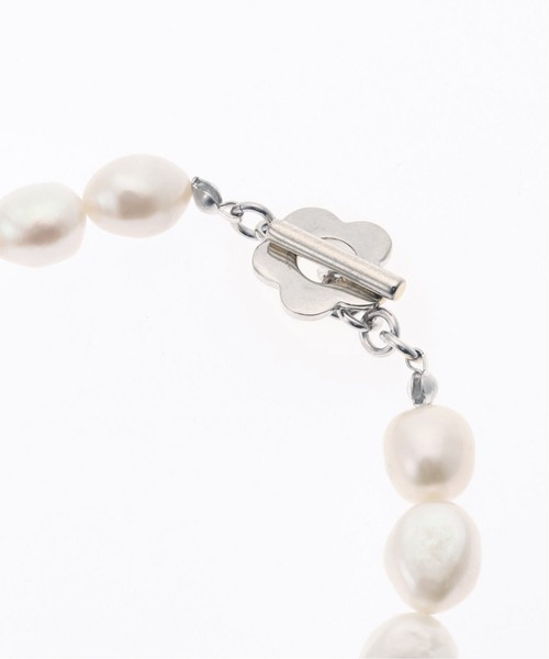 EDIT. FOR LULU（エディットフォールル）の「【Wolf Circus(ウルフサーカス)】パールブレスレット（ブレスレット・レディース・シルバー・FREE）」の4枚目の写真