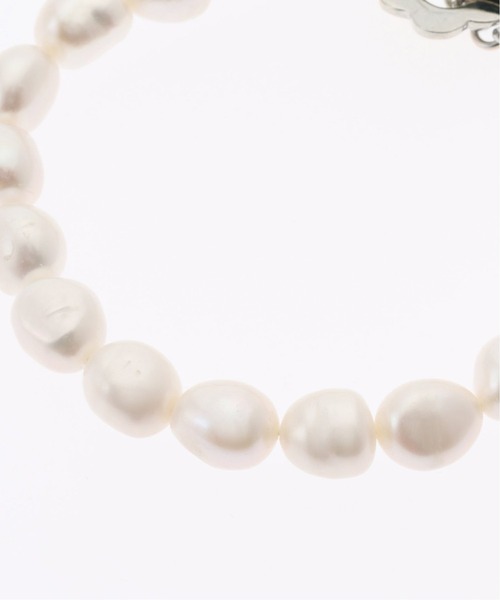 EDIT. FOR LULU（エディットフォールル）の「【Wolf Circus(ウルフサーカス)】パールブレスレット（ブレスレット・レディース・シルバー・FREE）」の3枚目の写真