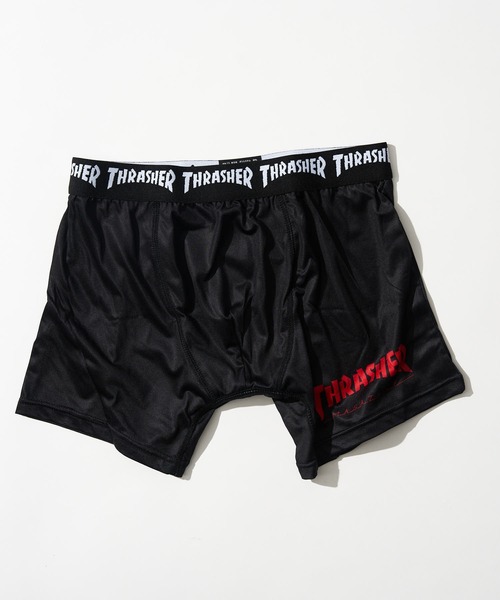 THRASHER(スラッシャー)の「【THRASHER/スラッシャー】シンプルロゴボクサーパンツ/パンツ/アンダーウェア(ボクサーパンツ・メンズ・ホワイト/レッド/イエロー・MEDIUM/LARGE)」の3枚目の写真
