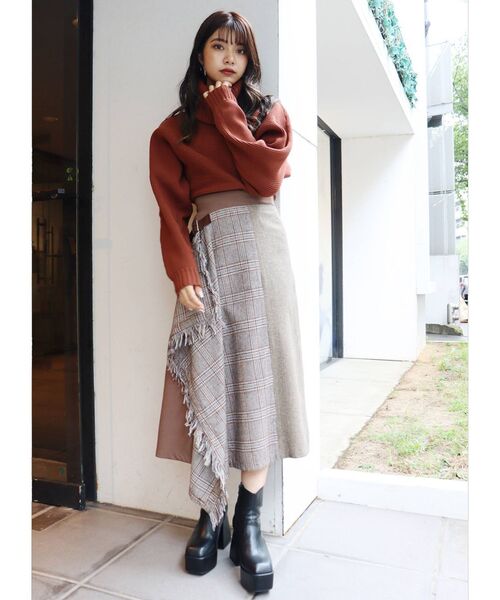 MURUA（ムルーア）の「ラウンドカーブミドルブーツ（ブーツ・レディース・ブラック/ブラウン・35/36/37）」の11枚目の写真