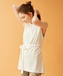 emmi | 【emmi yoga】バックカシュクールトップス(Tシャツ/カットソー)