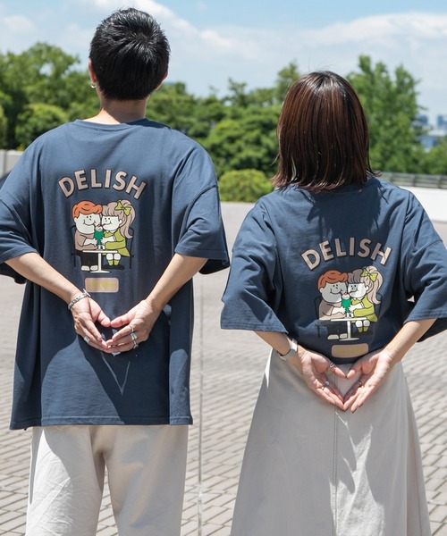 【BARROW】バックプリント ベアTシャツ other - 23aw BARROW バロウ バロー ロゴ ベア プリント Tシャツ