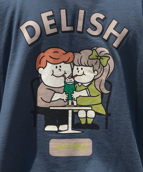 PairPair(ペアペア)の「バックプリントTシャツ(ユニセックス)(Tシャツ/カットソー・レディース・ネイビー/オフホワイト/スミクロ・FREE)」の21枚目の写真