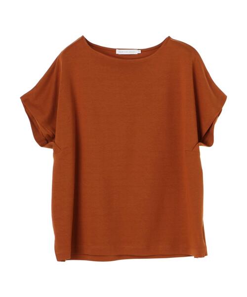 AMERICAN HOLIC（アメリカンホリック）の「デザインスリーブカットプルオーバー（Tシャツ/カットソー・レディース・ダークネイビー/キャメル・L/M）」の21枚目の写真