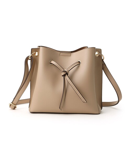 DRESKIP（ドレスキップ）の「◆結びモチーフ仕切りショルダー（ショルダーバッグ・レディース・ブラック/ベージュ/グレー・00）」の3枚目の写真