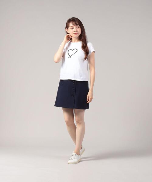 agnes b.（アニエスベー）の「TBT6 JUPE ウールヴェルベット ミニ 