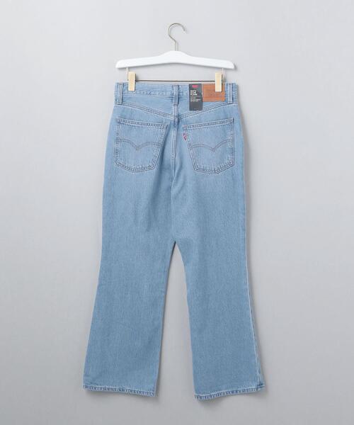 6(ロク)の「<LEVI’S>MATH CLUB FLARE BERNAL SYMBOLS/デニムパンツ Ψ(デニムパンツ・レディース・ライトブルー・26/25/28/27)」の2枚目の写真
