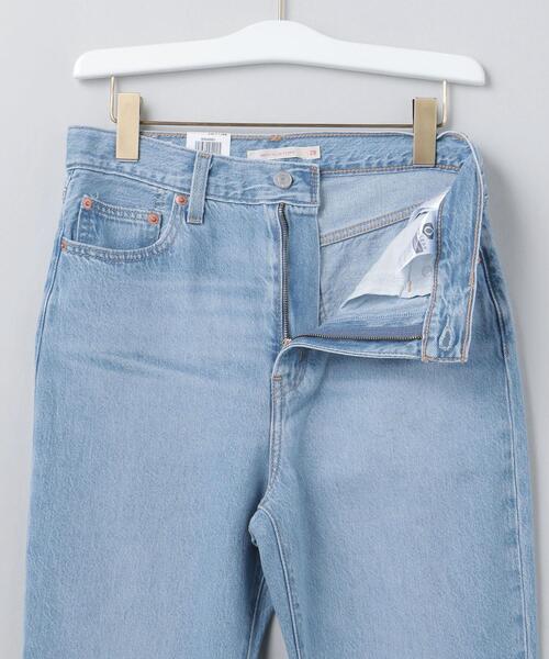 6(ロク)の「<LEVI’S>MATH CLUB FLARE BERNAL SYMBOLS/デニムパンツ Ψ(デニムパンツ・レディース・ライトブルー・26/25/28/27)」の3枚目の写真