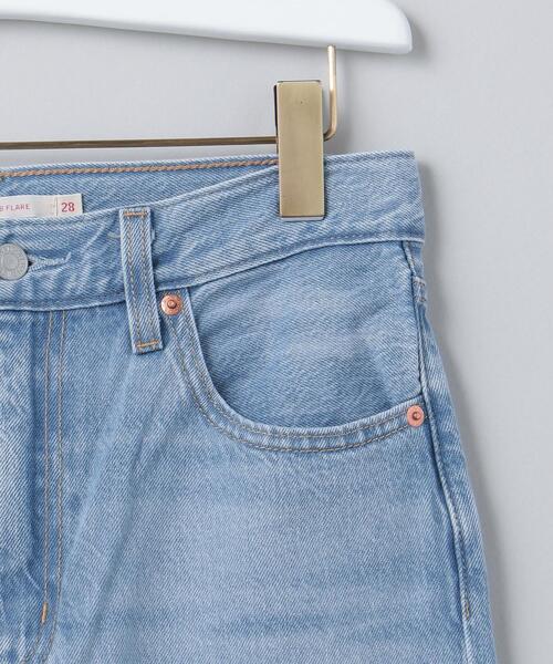 6(ロク)の「<LEVI’S>MATH CLUB FLARE BERNAL SYMBOLS/デニムパンツ Ψ(デニムパンツ・レディース・ライトブルー・26/25/28/27)」の6枚目の写真