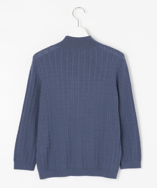 J.PRESS Ladies(J.プレス レディス)の「【洗える】KNIT BASIC ニット(ニット/セーター・レディース・ダルブルー系/ワイン系/ブラウン系/ネイビー系/ライトグレー系・SMALL)」の20枚目の写真