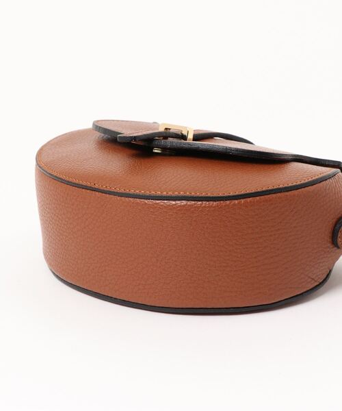 LAURA DI MAGGIO（ローラディマッジオ）の「【LAURA DI MAGGIO/ローラディマッジオ】レザー ショルダーバッグ（ショルダーバッグ・レディース・ブラック/ブラウン・FREE）」の6枚目の写真