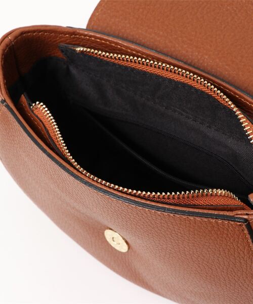 LAURA DI MAGGIO（ローラディマッジオ）の「【LAURA DI MAGGIO/ローラディマッジオ】レザー ショルダーバッグ（ショルダーバッグ・レディース・ブラック/ブラウン・FREE）」の7枚目の写真