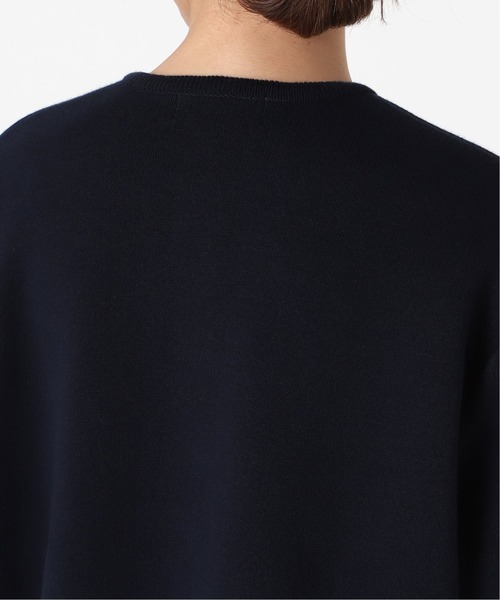 SLOBE IENA（スローブイエナ）の「ダブルフェイスクルージャケット【手洗い可能】◆（ノーカラージャケット・レディース・グリーン・FREE）」の9枚目の写真