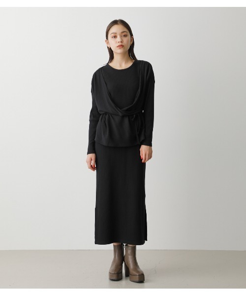 セール Multiway Cd Set Onepiece マルチウェイカーデセットワンピース ワンピース Azul By Moussy アズールバイマウジー のファッション通販 Zozotown