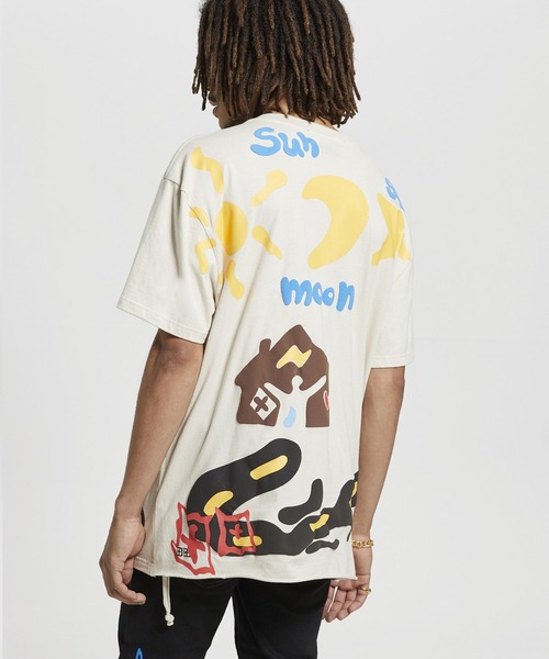 KSUBI スビ☆ドリーミングビギー クルーネックシャツ 袖ロゴ KSUBI JUMP BIGGIE SS TEE (5000007007)(Tシャツ/カットソー