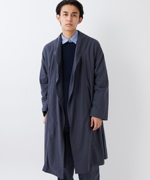 ■【SAKULA/サクラ】ショールカラーガウンコート