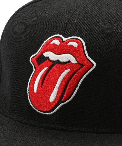 RAWLIFE（ロウライフ）の「BACK SPIN!/バックスピン!【TheRollingStones】LOGO CAP（キャップ・メンズ・ブラック・FREE）」の9枚目の写真