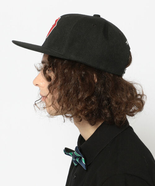 RAWLIFE（ロウライフ）の「BACK SPIN!/バックスピン!【TheRollingStones】LOGO CAP（キャップ・メンズ・ブラック・FREE）」の12枚目の写真