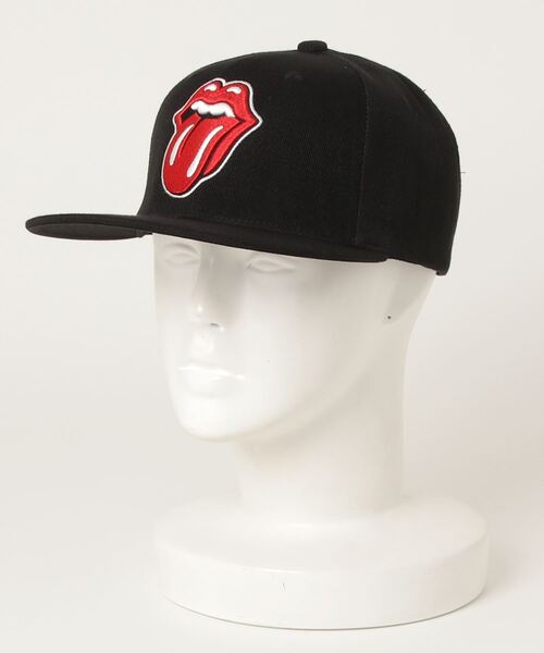 RAWLIFE（ロウライフ）の「BACK SPIN!/バックスピン!【TheRollingStones】LOGO CAP（キャップ・メンズ・ブラック・FREE）」の6枚目の写真