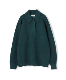 ISABEL MARANT ETOILE LARK ポロカラーロングスリーブプルオーバー