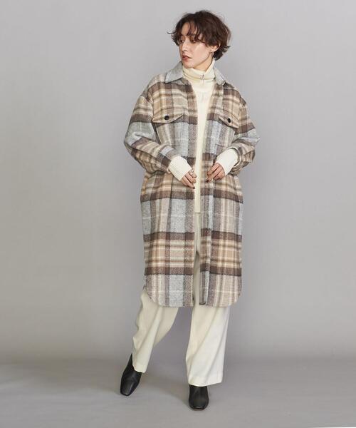 TWEED MILL（ツイードミル）の「【別注】＜TWEED MILL＞チェックロング  