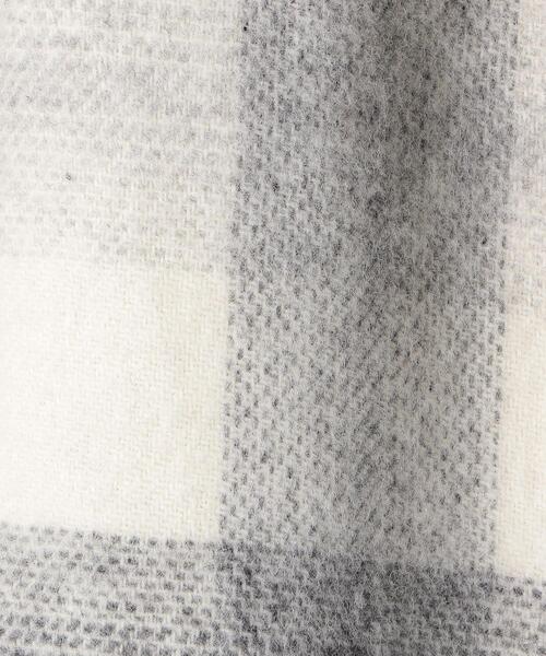 TWEED MILL(ツイードミル)の「【別注】<TWEED MILL>チェックロングシャツ アウター(その他アウター・レディース・ライトグレー/ブラウン・34)」の20枚目の写真