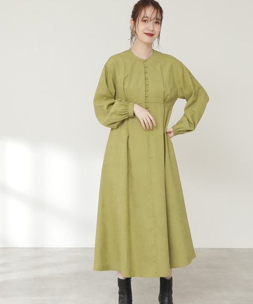 セール クルミボタンワンピース ワンピース N N Basic Natural Basic エヌエヌナチュラルビューティーベーシック の ワンピース クルミボタンワンピース 166 をセール価格で購入できます N N Natural Basic エヌエヌナチュラル