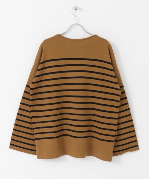 URBAN RESEARCH（アーバンリサーチ）の「パネルボーダーニットプルオーバー（ニット/セーター・レディース・ホワイト系その他/イエロー系その他・FREE）」の11枚目の写真