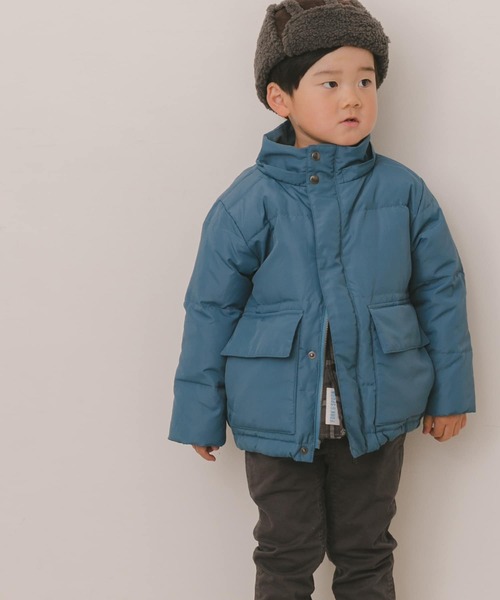URBAN RESEARCH DOORS(アーバンリサーチドアーズ)の「ダウンジャケット(KIDS)(ダウンジャケット/コート・キッズ・ブラック/ブルー・120/105/135)」の3枚目の写真