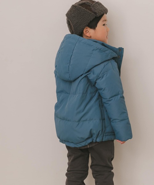 URBAN RESEARCH DOORS(アーバンリサーチドアーズ)の「ダウンジャケット(KIDS)(ダウンジャケット/コート・キッズ・ブラック/ブルー・120/105/135)」の4枚目の写真