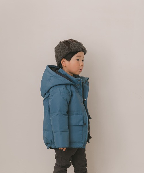 URBAN RESEARCH DOORS(アーバンリサーチドアーズ)の「ダウンジャケット(KIDS)(ダウンジャケット/コート・キッズ・ブラック/ブルー・120/105/135)」の6枚目の写真