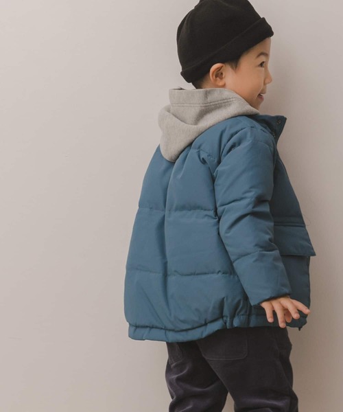 URBAN RESEARCH DOORS(アーバンリサーチドアーズ)の「ダウンジャケット(KIDS)(ダウンジャケット/コート・キッズ・ブラック/ブルー・120/105/135)」の17枚目の写真
