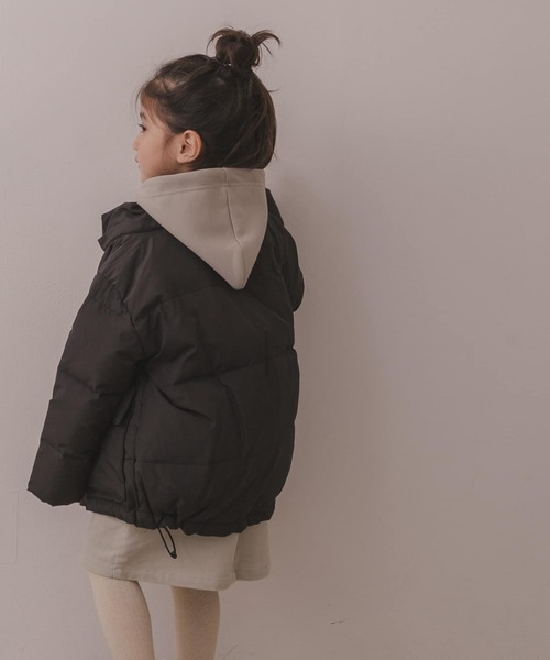 URBAN RESEARCH DOORS(アーバンリサーチドアーズ)の「ダウンジャケット(KIDS)(ダウンジャケット/コート・キッズ・ブラック/ブルー・120/105/135)」の9枚目の写真